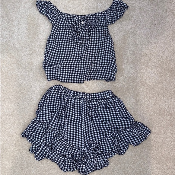 Billabong Pants - Billabong gingham set